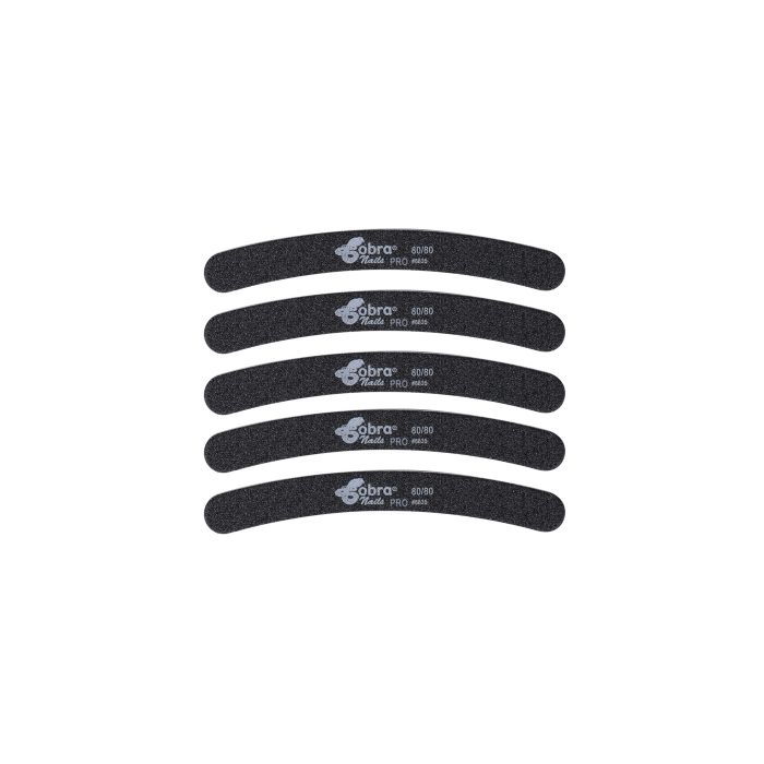 Cobra vijl boomerang zwart pro 80/80 per 5st
